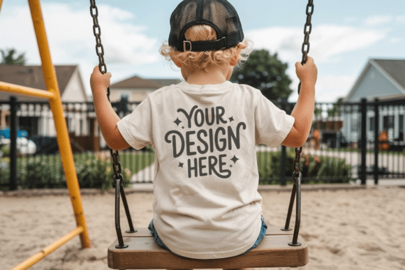 Comfort Colors C9018 Kids Back Mockup 16: A Versatile Tool for Design Presentations