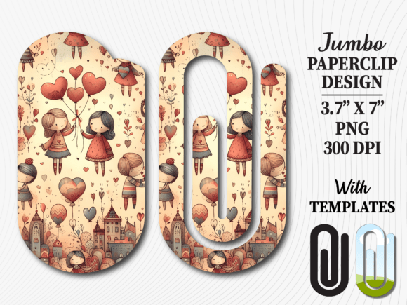 Cute Best Friend Girls Jumbo Paperclip: A Stylish and Practical Addition to Your Creations