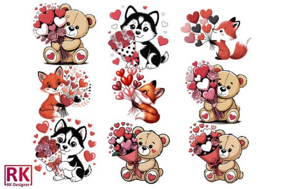 Cute Valentine's Day Animal SVG Bundle: A Creative Resource for All