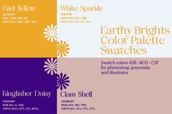 Discover the Perfect Balance of Nature’s Grounding Tones and Joyful Energy with Earthy Brights Color Palettes