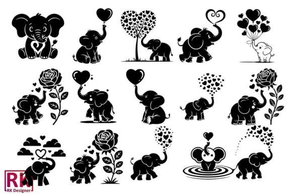 Elephant SVG Bundle Elephant Vecto: A Comprehensive Overview of Digital Design Resources