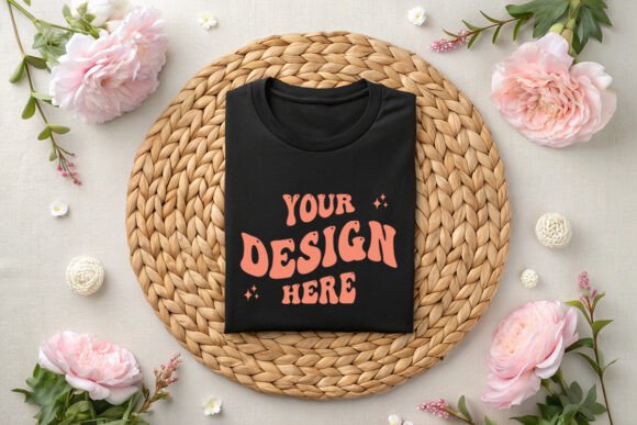 Folded T-Shirt Mockup: A Practical Tool for Visualizing Your Designs