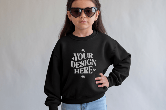 Gildan 18000B Kids Sweatshirt Mockup 47: A Creative Tool for Designers and Entrepreneurs
