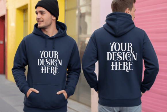 Gildan 18500 Hoodie Front and Back Mocku: A Comprehensive Guide
