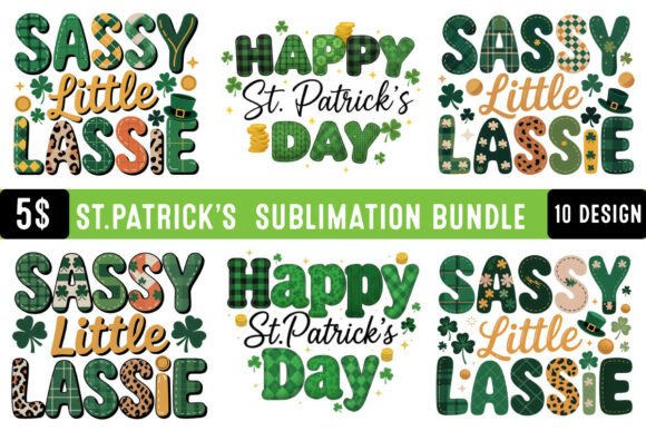 St. Patrick’s Day Sublimation Bundle for Creative Workflow