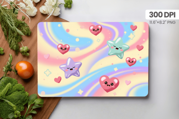 Valentine Kawaii Hearts Cutting Board: A Trendy Addition to Your Kitchen and Product Lineup