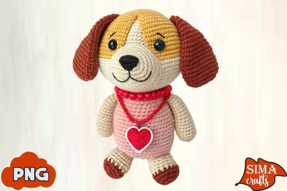 Yarn Crochet Dog Valentine Sublimation: Creative and Practical Uses for Digital Art